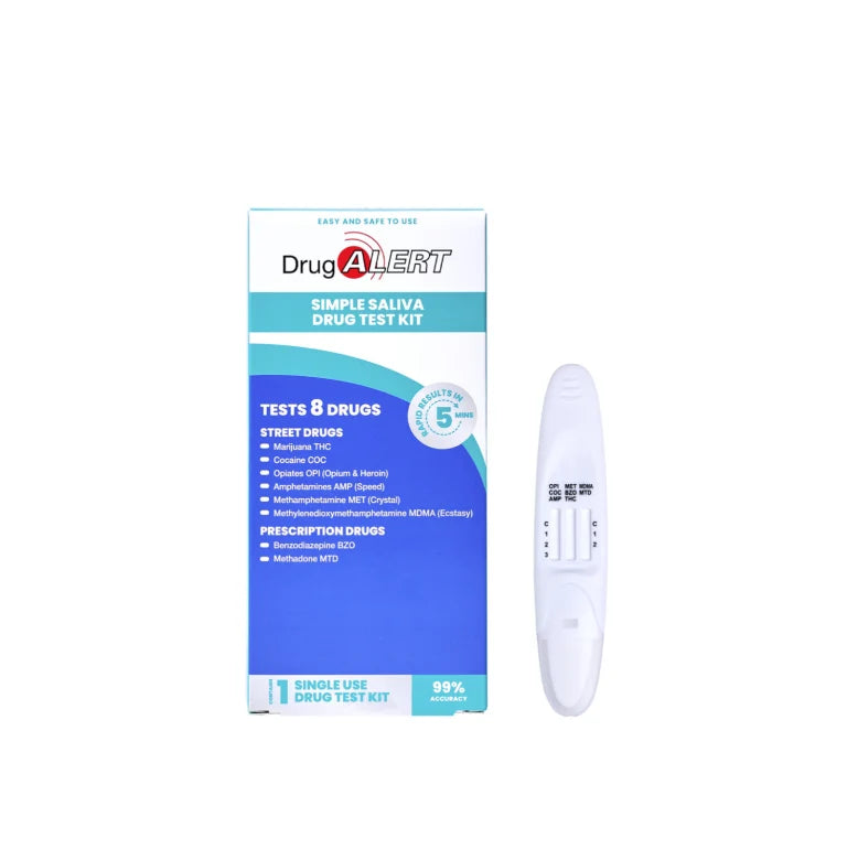 DrugAlert Street & Prescription Drugs 1 Pk Saliva Test